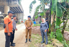 Ketua DPRD Lampung Selatan Tinjau Perbaikan Gorong-gorong Penyebab Banjir di Dusun X Desa Natar 
