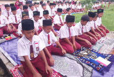 Siswa SD Negeri 2 Branti Raya Isi Bulan Ramadhan dengan Sholat Duha Setiap Hari Sebelum Belajar 