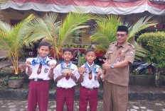 Empat Siswa SDN 2 Branti Raya Harumkan Lampung Selatan Di kejuaraan Renang Piala Gubernur Lampung 