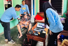 Disdukcapil Natar Lamsel Jemput Bola ke Desa Lakukan Perekaman KTP-el Untuk Lansia & Disabilitas 