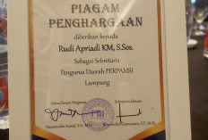 Rudi Apriadi Raih Prestasi di Akhir Masa Bakti