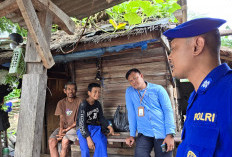 Sat Polairud Polres Lampung Selatan Sambangi Warga Pesisir Bakauheni, Berikan Tali Asih dan Sembako