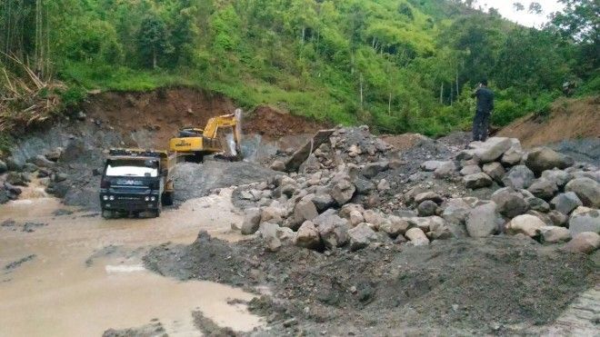 Sst.. Di Tanjung Tua Ada Izin Pertambangan  