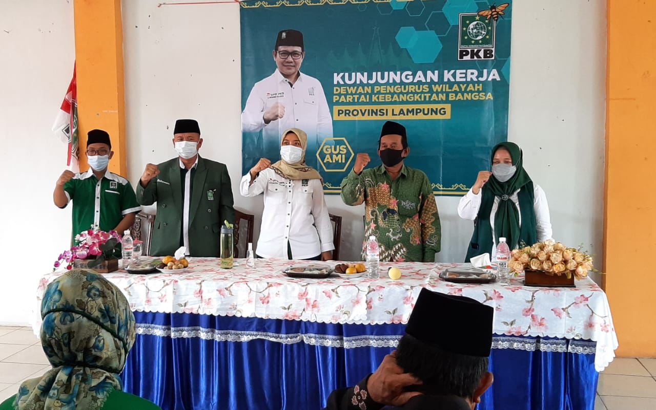 Ketua DPW PKB Lampung Kunjungi DPC PKB Pesawaran