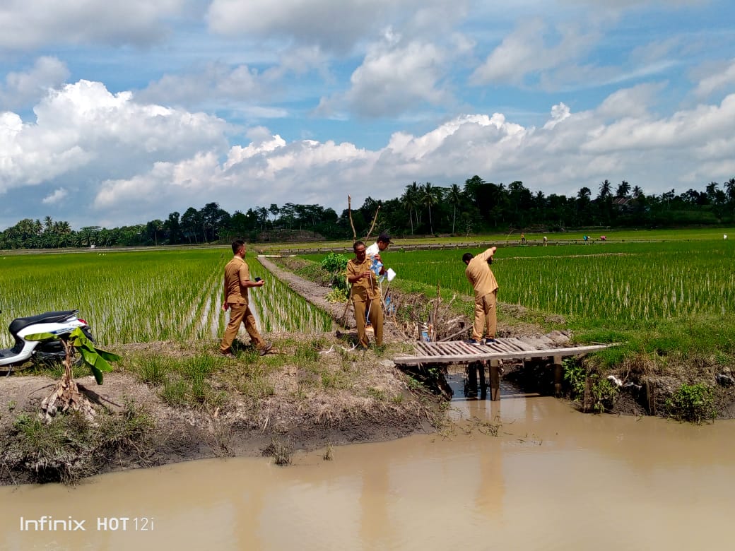 Cari Akal Cegah Banjir, Pemdes Margasari Gelontorkan DD Buat Pintu Air