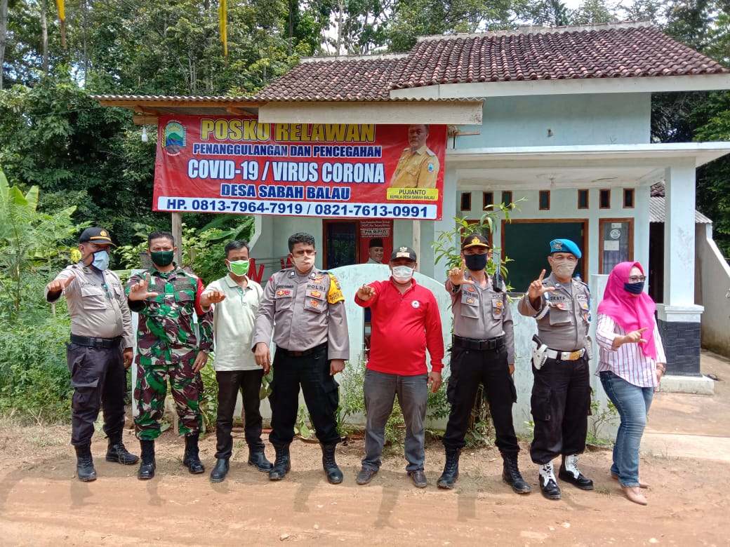 Posko Siaga Covid19 Sabahbalau Standby 24 Jam