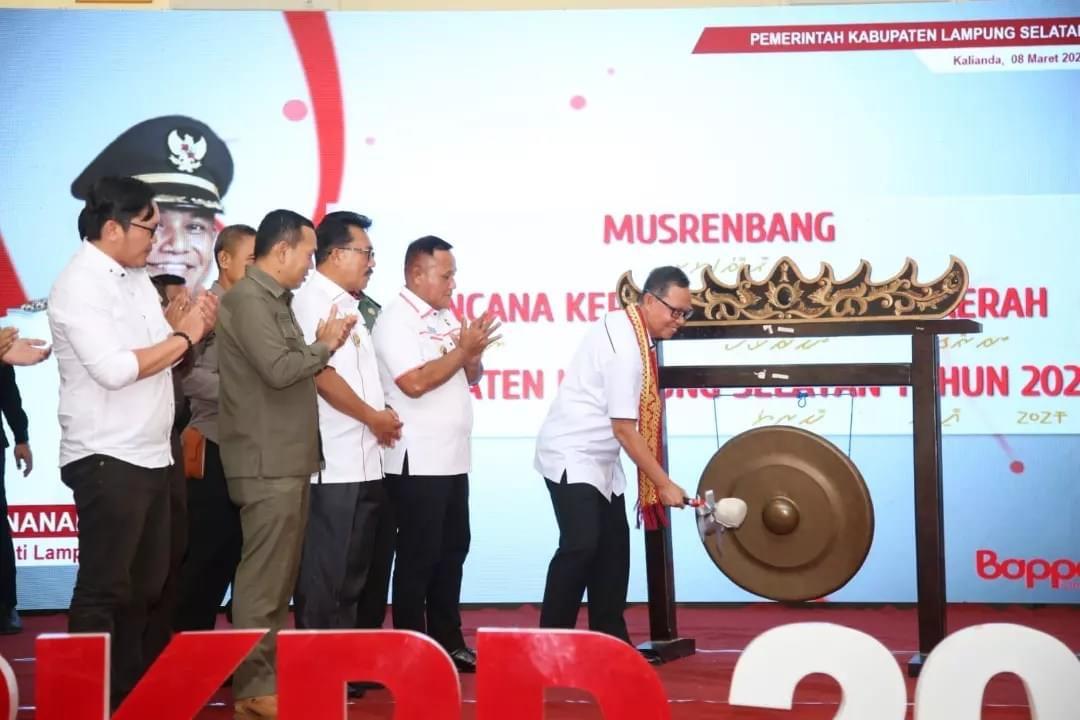 Paten! Musrenbang RKPD Tahun 2024 Jadi Titik Balik Pemkab Lamsel Ciptakan SDM Unggul