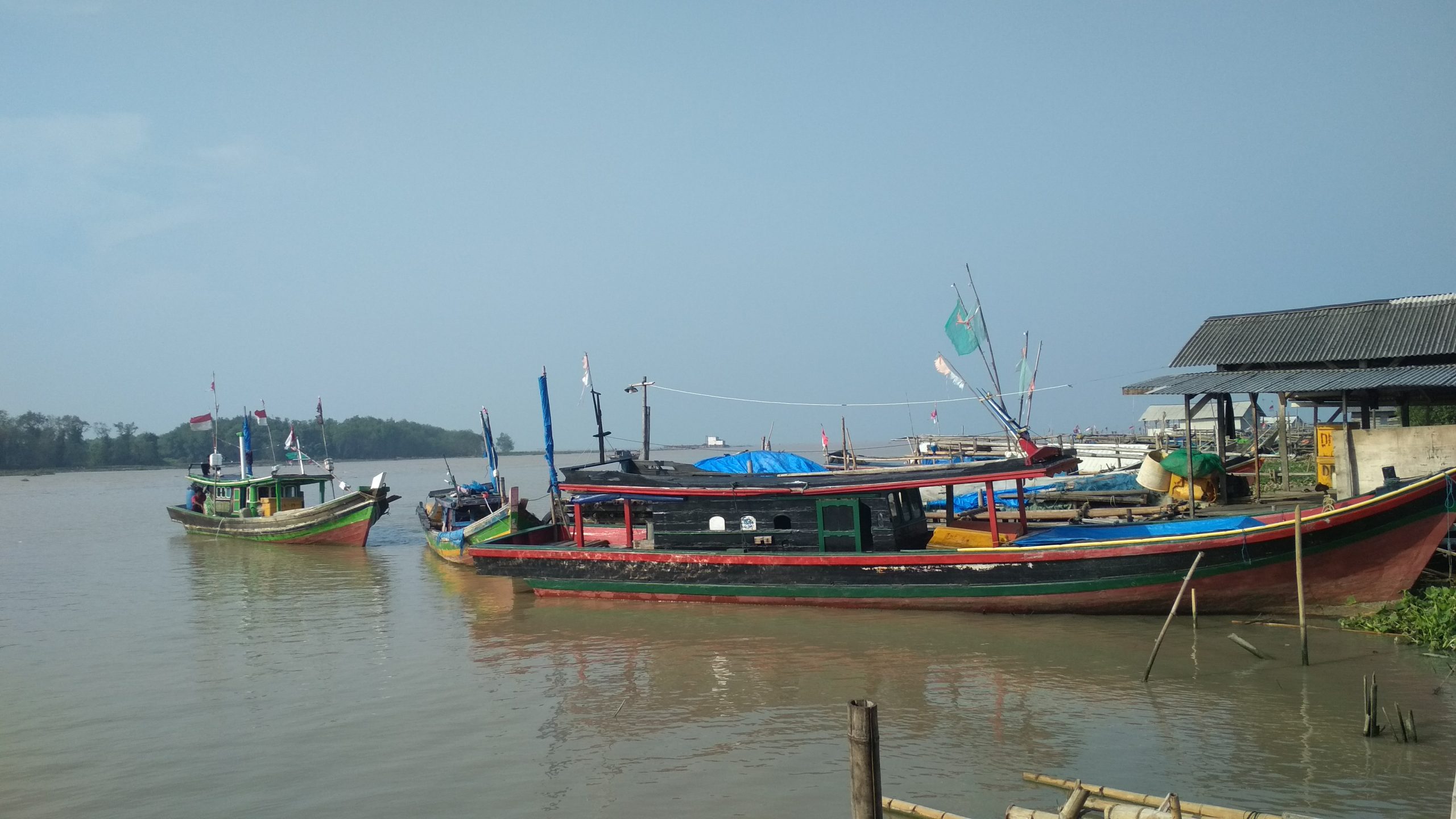 Angin Kencang Nelayan Kualajaya Libur Melaut