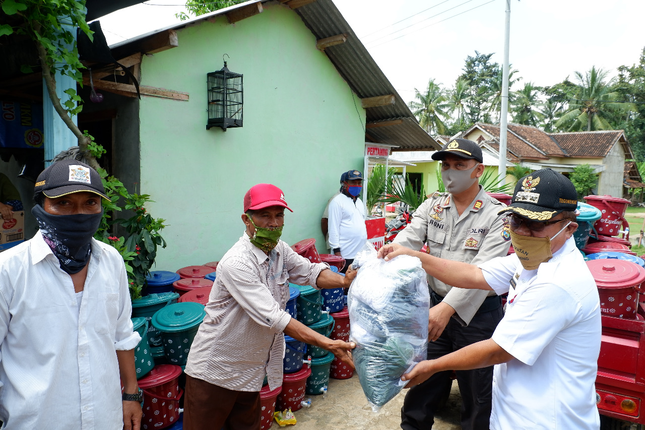 Meski DD Belum Cair, Desa Margorejo Tetap Perangi Corona