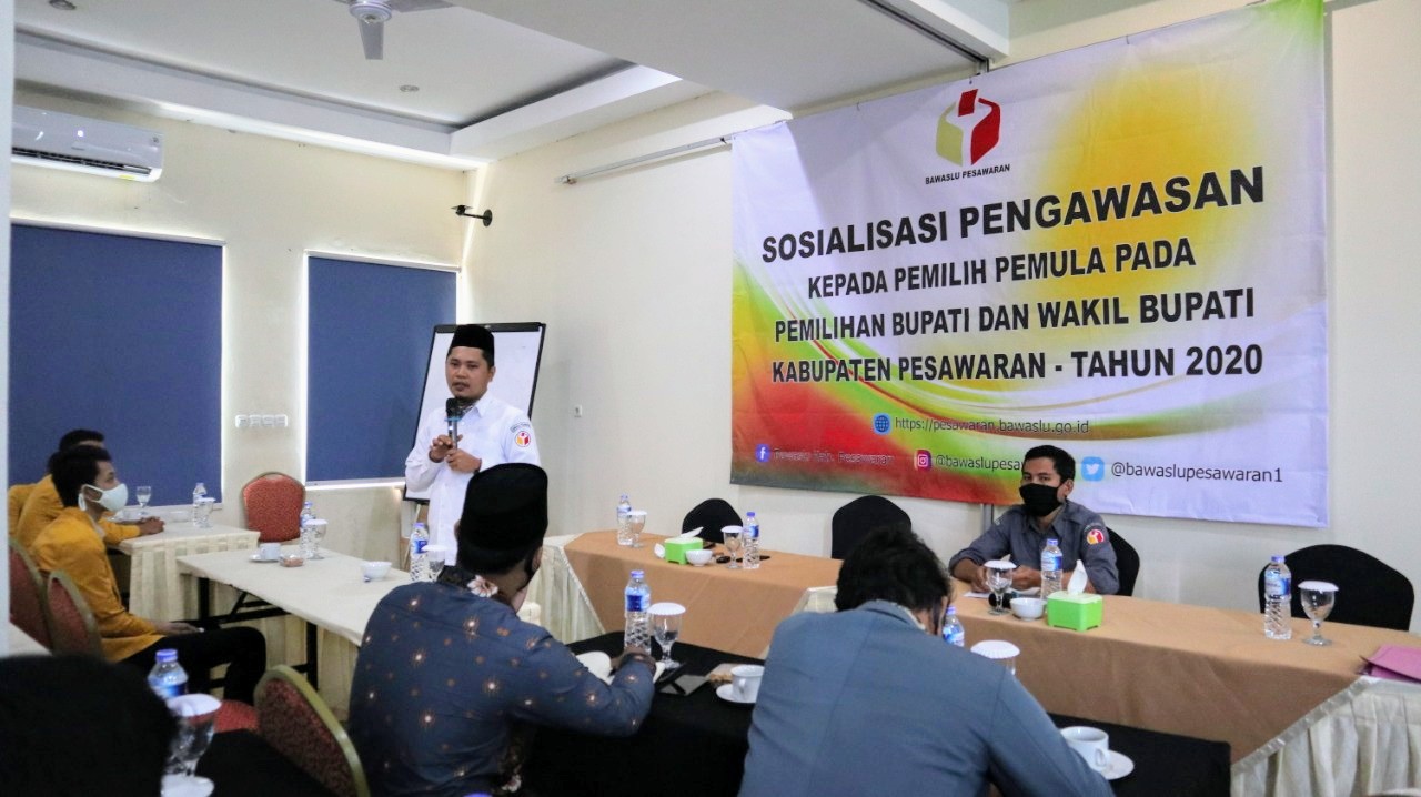 Bawaslu Sosialisasi Pengawasan dan Partisipatif Pemilih Pemula