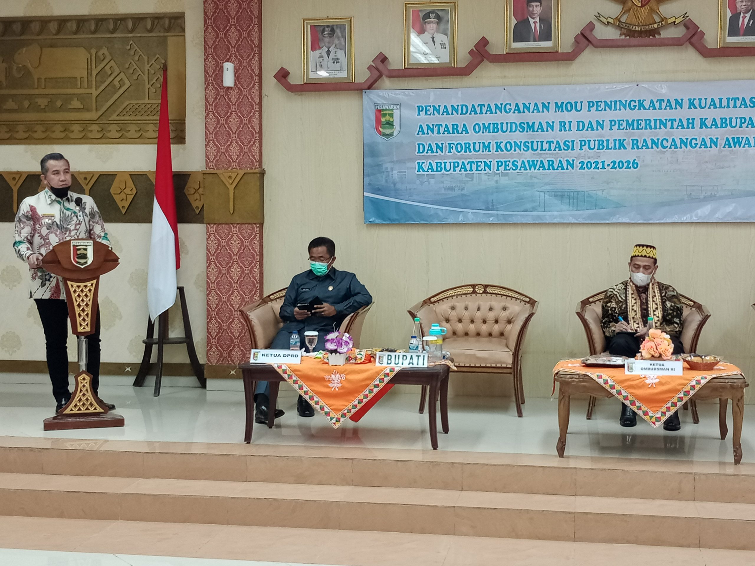 Penyusunan Awal RPJMD 2021-2026 Penjabaran Visi Misi Bupati dan Wakil Bupati Pesawaran