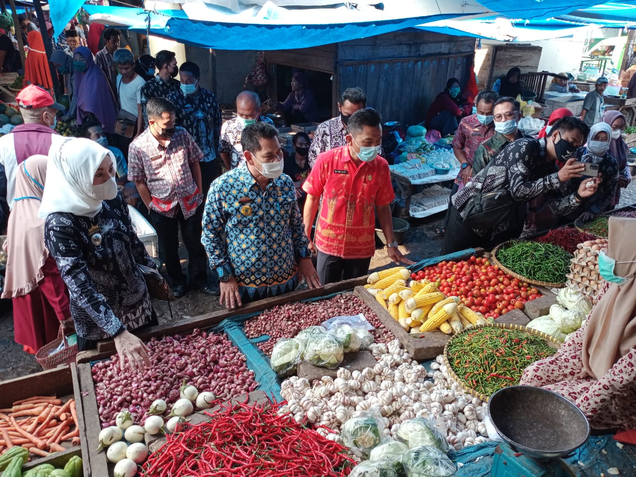 Sidak Tim HKBN : Harga Bahan Pokok Alami Kenaikan, Tapi Stok Aman !