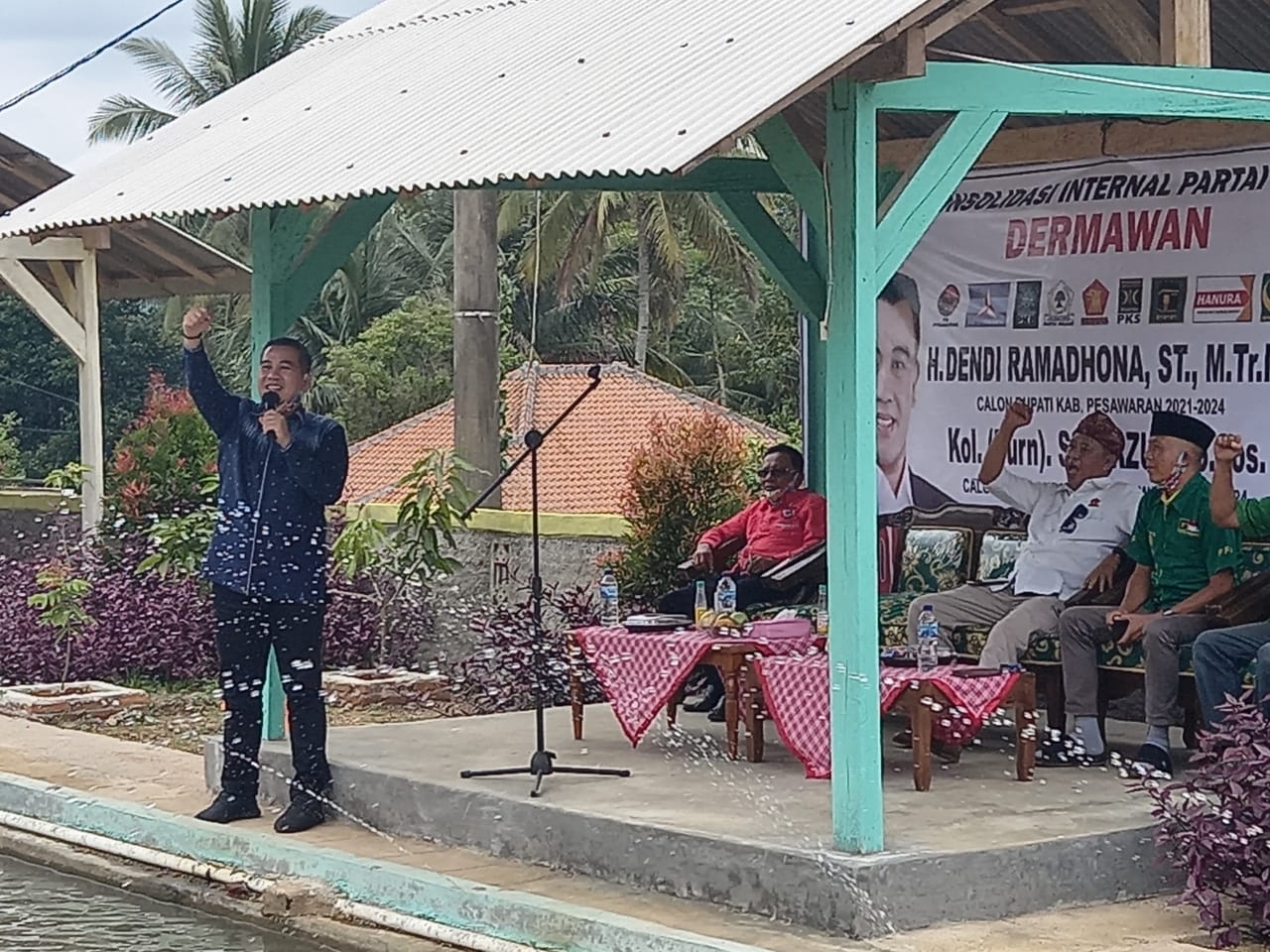 Dendi Berhasil Tingkatkan IPM Way Ratai