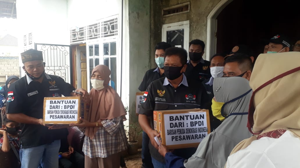 BPDI Bagikan 70 Paket Sembako