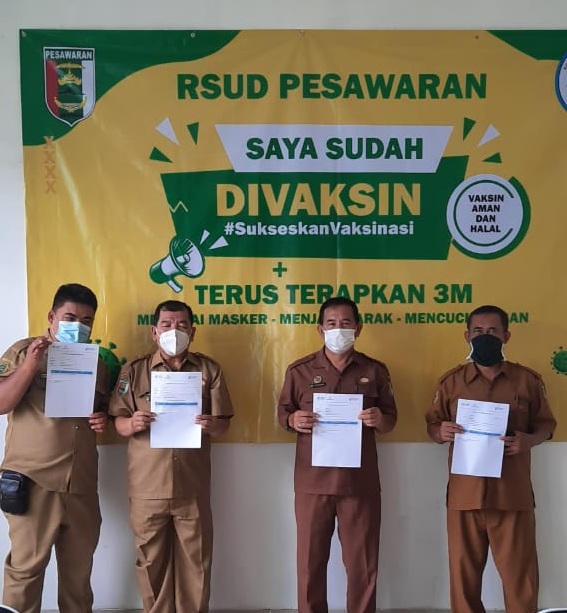 35 ASN Kemenag Divaksin Covid-19