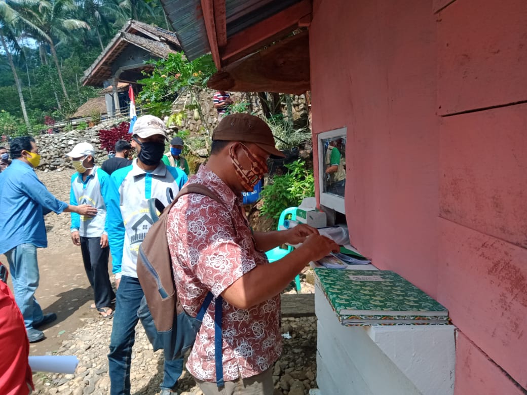 Tim Gugus Tugas Covid-19 Pesawaran Tinjau Destinasi wisata Air Terjun Sinar Tiga