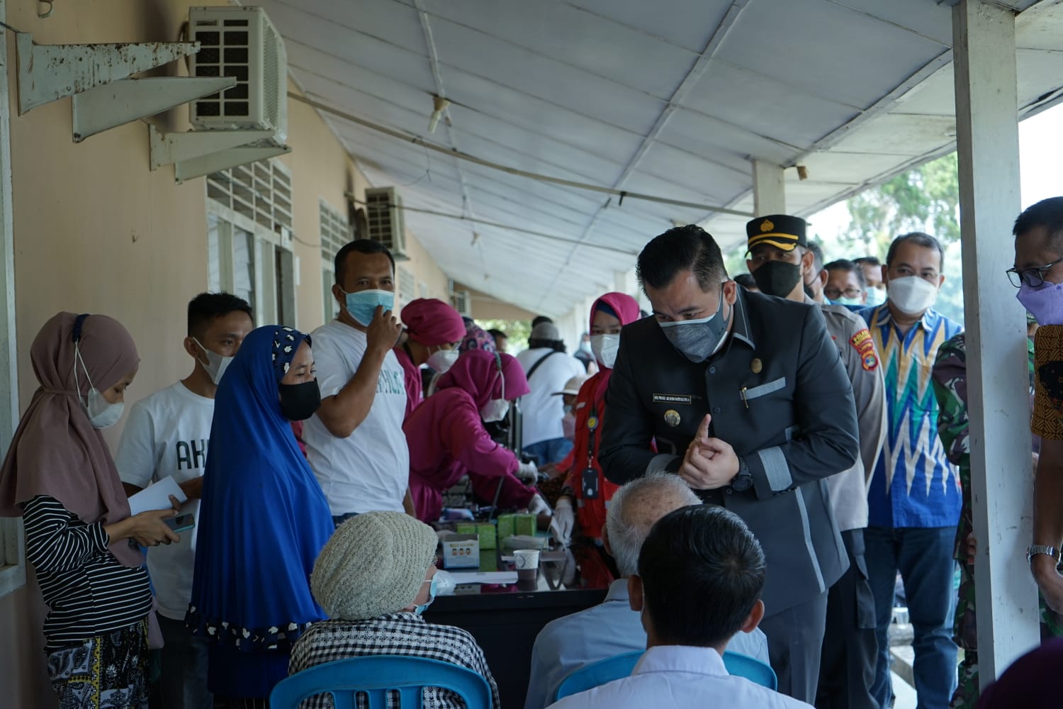 Bupati Dendi Kejar Herd Imunity Masyarakat Pesawaran