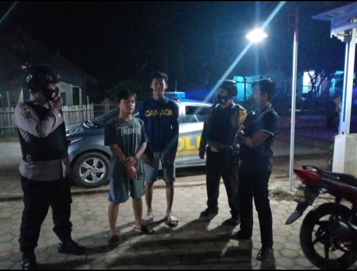 Cegah C3, Polsek Kedondong Patroli Rutin