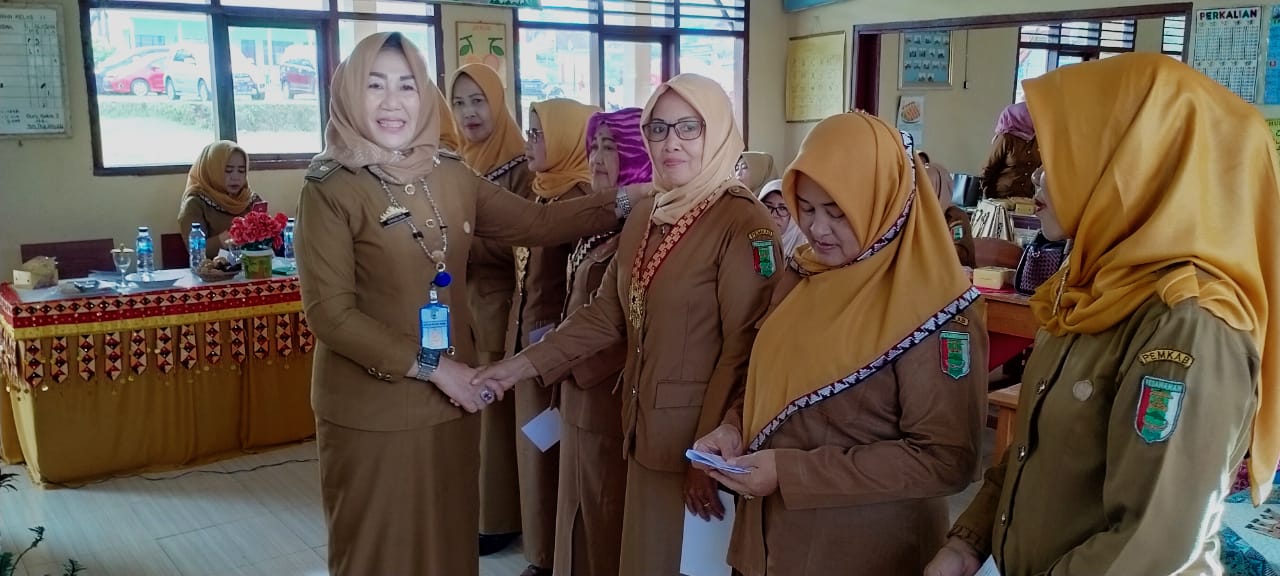 Korcam Dinas Pendidikan dan Kebudayaan Gedongtataan Rutin Gelar Rakor Bulanan