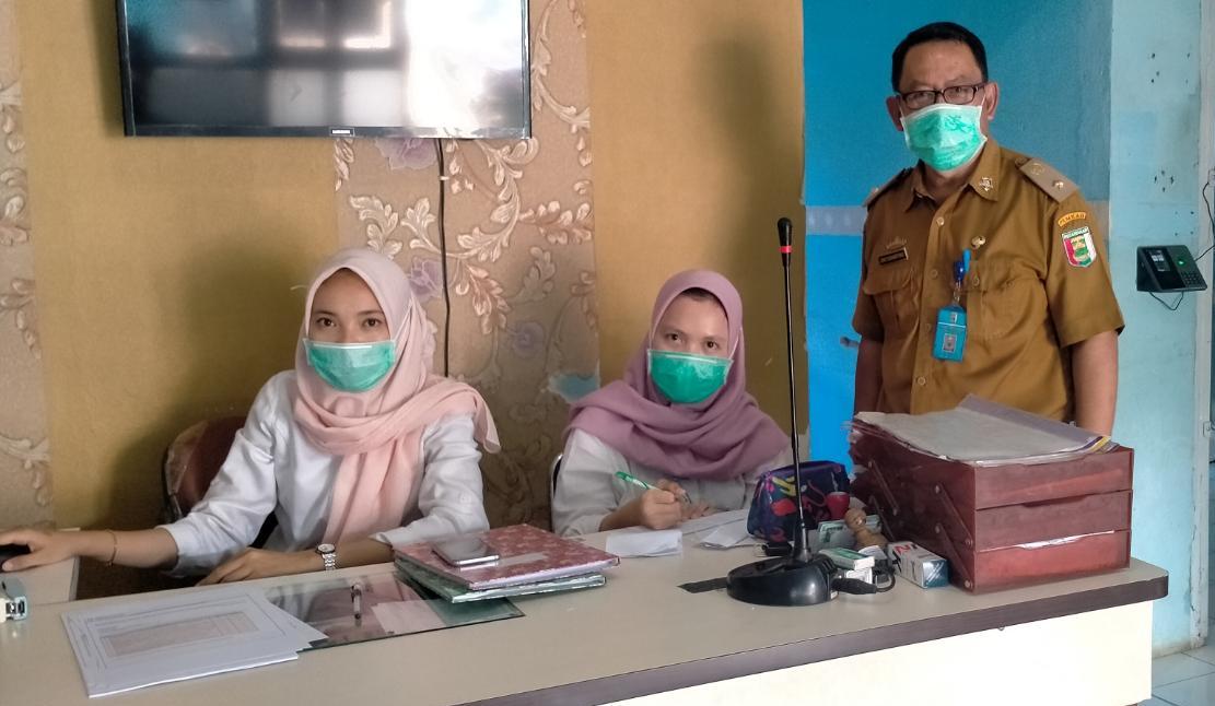 Puskesmas Kota Dalam Himbau Masyarakat Mengenai Larangan Mudik