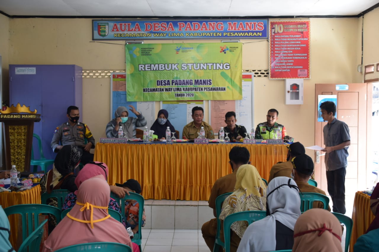 Pemdes Padang Manis Laksanakan Rembuk Stunting