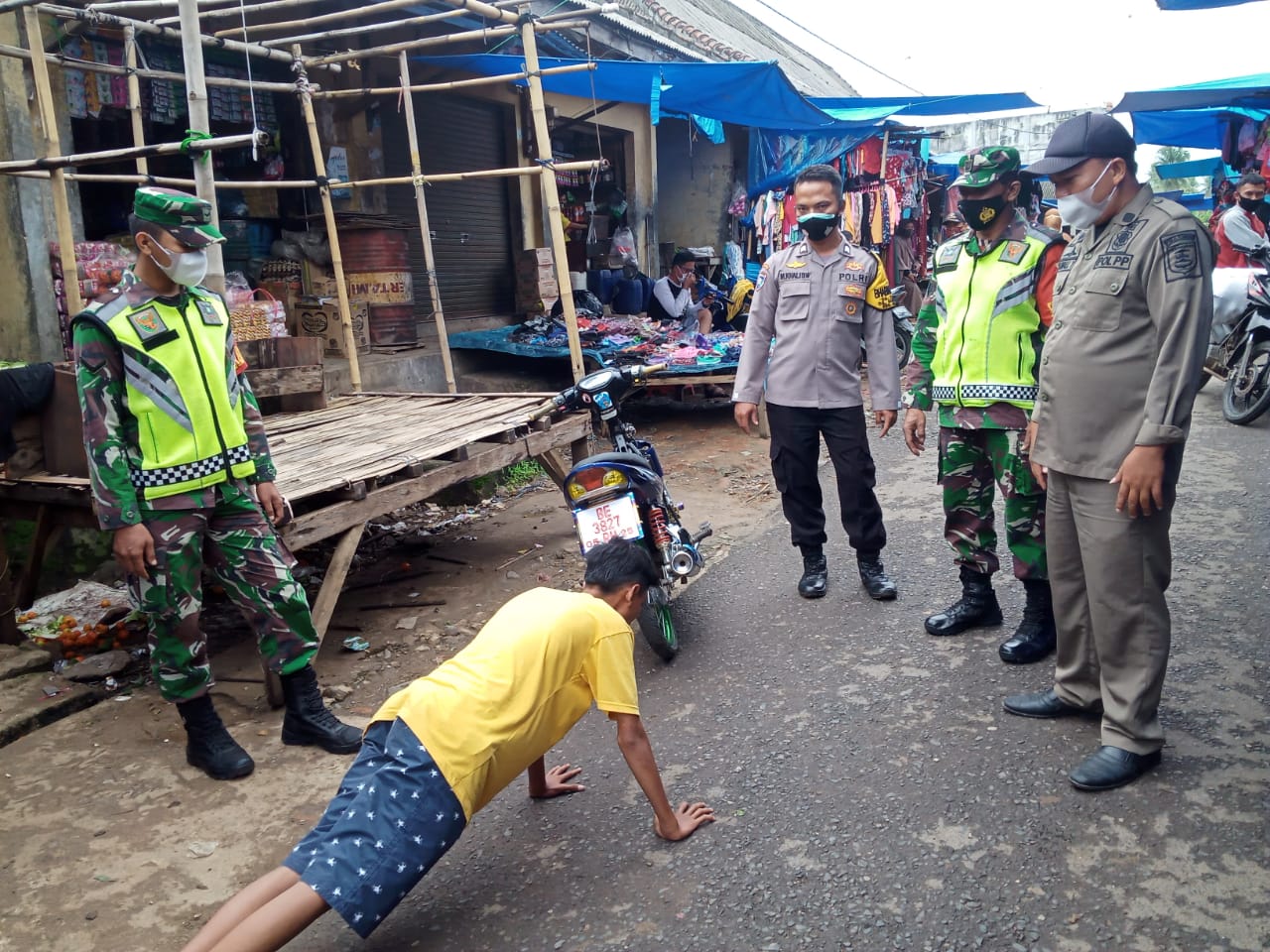 956 Warga Kembali Terjaring Operasi Yustisi