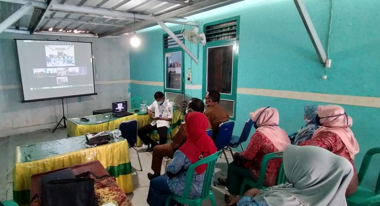 Polres Pesawaran Bersama Kodim 421 Lampung Selatan dan Dinas Kesehatan Sosialisasi Pencegahan Virus Corona Sec