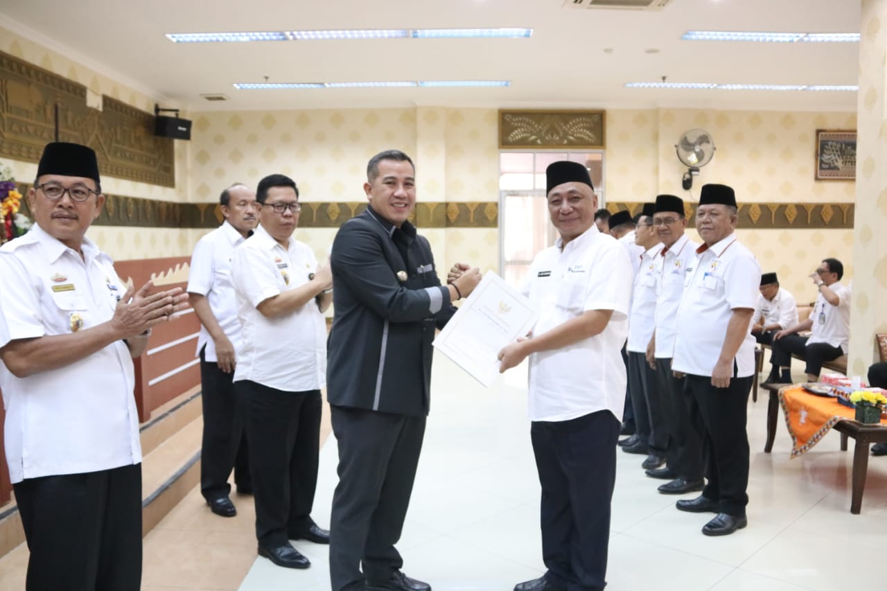 Bupati Dendi Tetapkan Keanggotaan DRD Pesawaran Tahun 2020