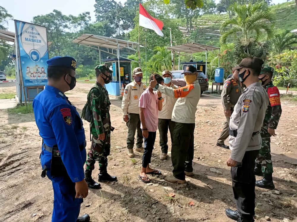 Satgas Covid-19 Operasi Prokes di Kawasan Wisata