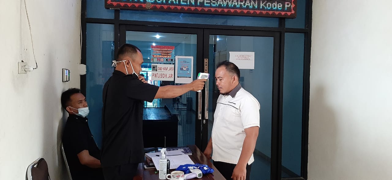 Keamanan Gedung DPRD Pesawaran Diperketat