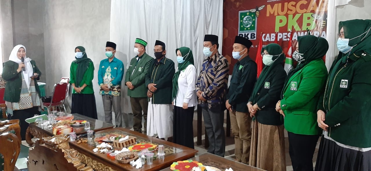 Hanifah Pimpin PKB Pesawaran, Mantan Ketua KPU Jadi Bendahara