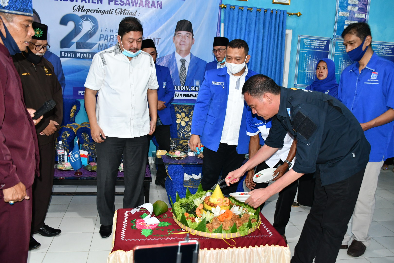 Tekan Stunting, DPD PAN Pesawaran Beri Makanan Tambahan Ibu Hamil