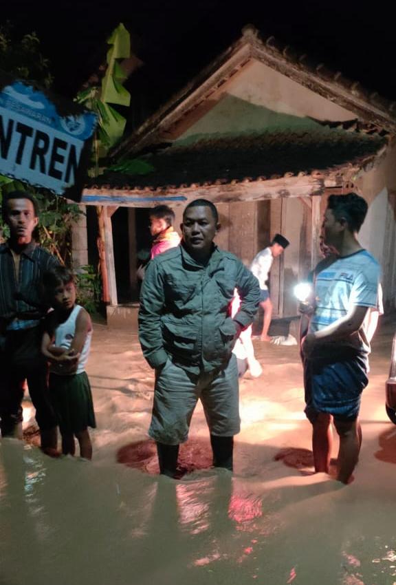 Puluhan Rumah Warga Terendam Air, Desa Madajaya Siaga Banjir