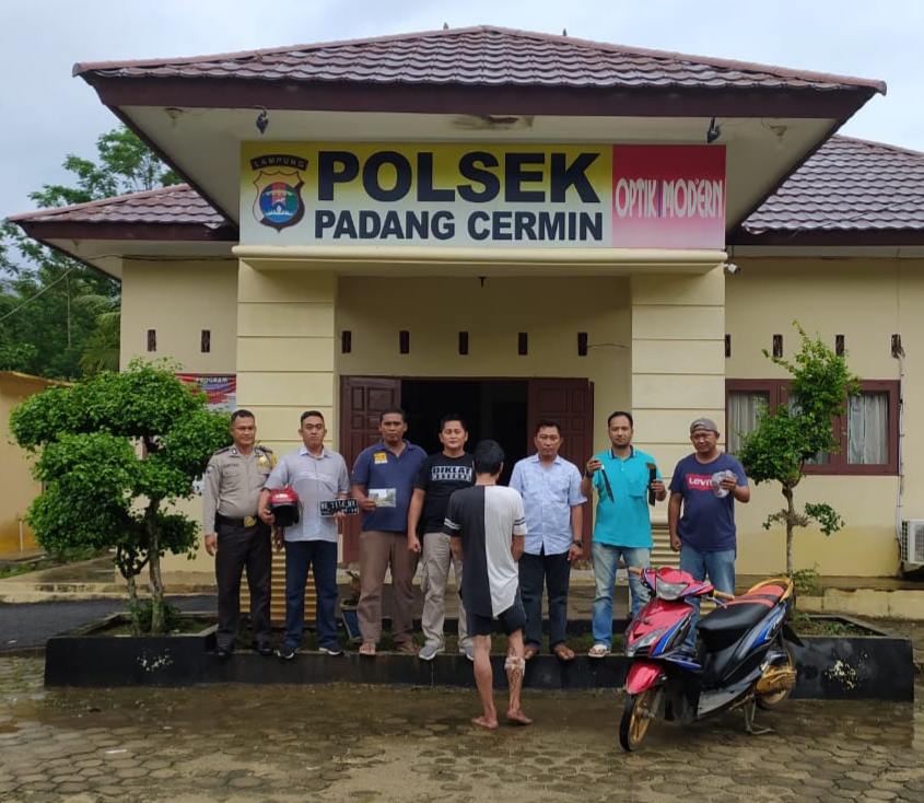 Team Jaguar Opsnal Polsek Padangcermin Bekuk Pelaku Curas