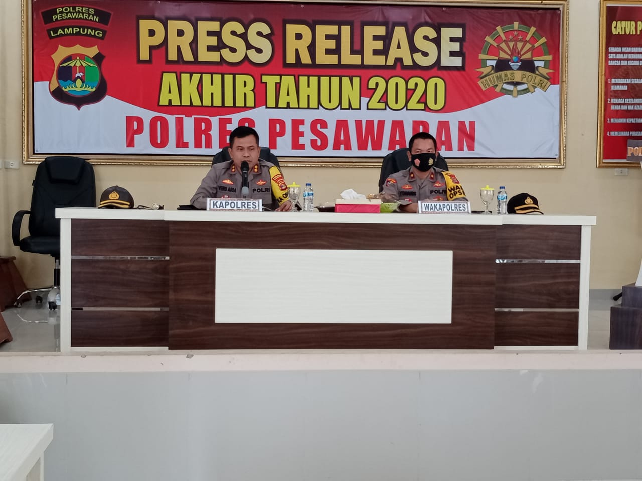 Polres Pesawaran Ungkap 84 Kasus Narkoba Sepanjang 2020