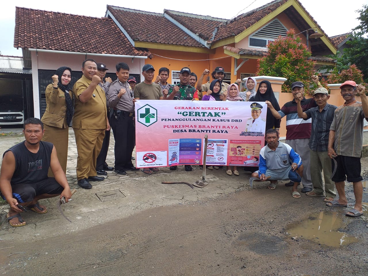 Puskesmas Branti Raya Canangkan Gertak