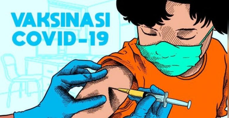 Vaksinasi Siswa SD Ditarget Selesai Jumat