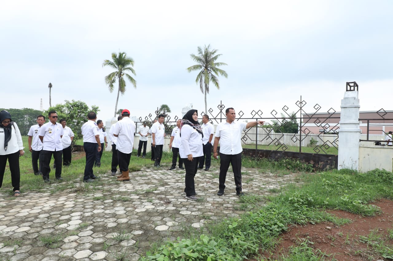 Cek Lahan Milik Pemkab, Nanang Akan Bangun Gedung Terpadu Di Seputaran GWH