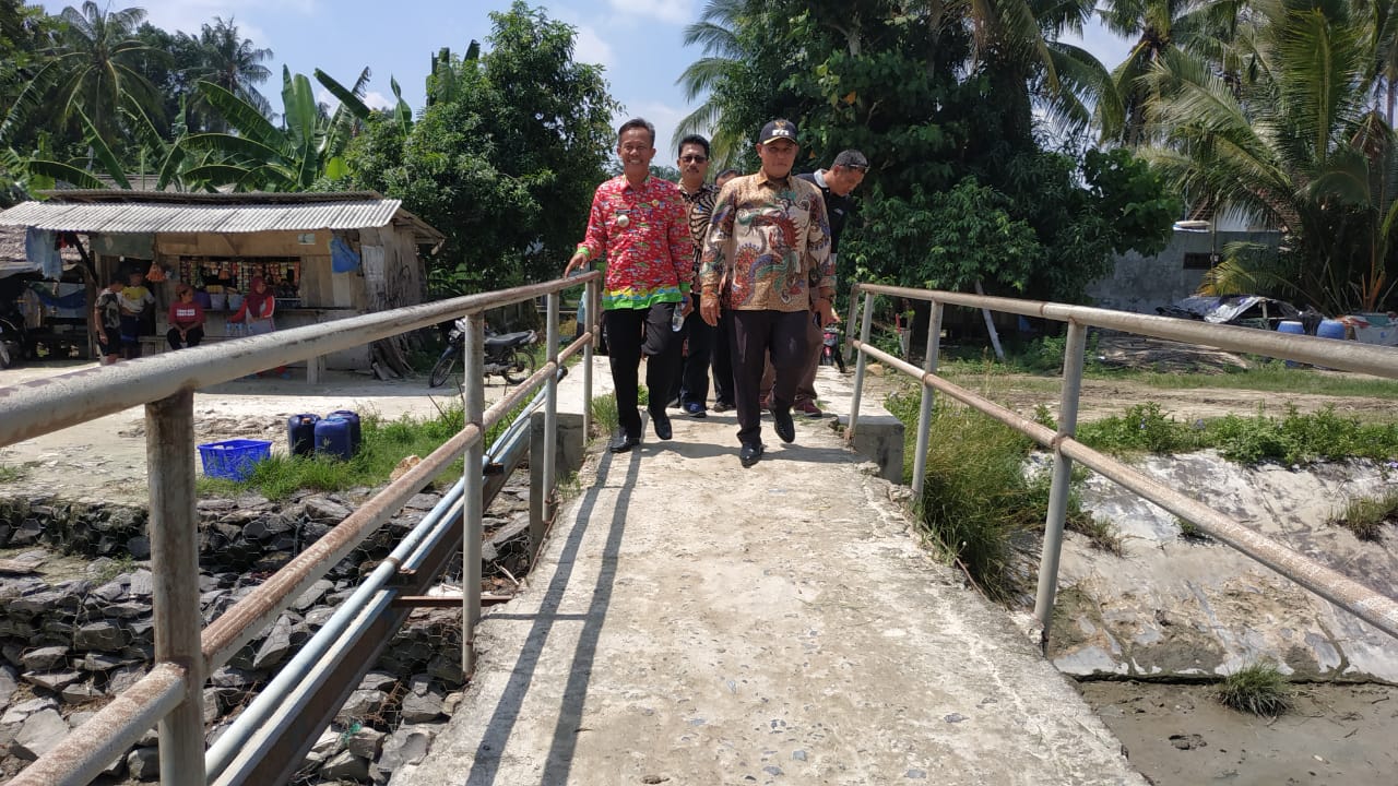 Nanang Gerak Cepat Perbaiki Jembatan di Berundung