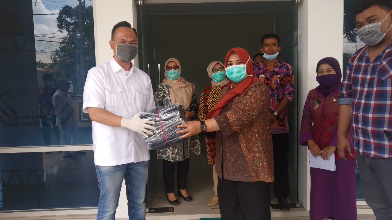 Pandu Kesuma Dewangsa Bersama HIPMI Lampung Salurkan Bantuan APD Untuk Tangkal Corona di Lamsel