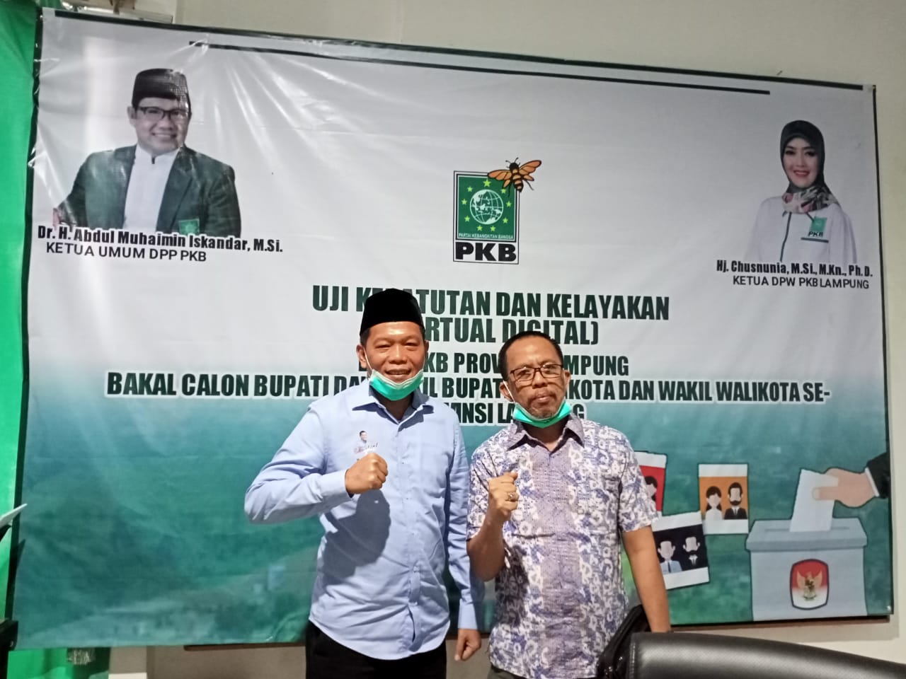 Ikuti Uji Kelayakan di PKB, Hipni Komitmen Bangun Lamsel Berbasis Usaha Pertanian