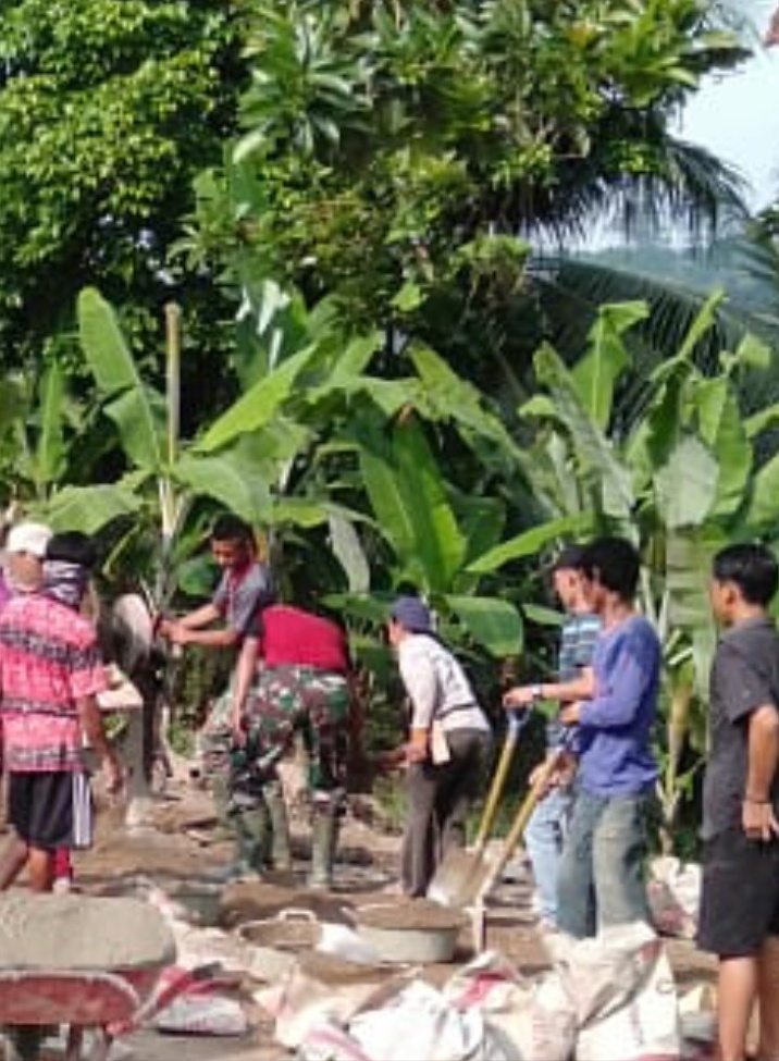 Semangat Masyarakat Bikin TNI Berbuat