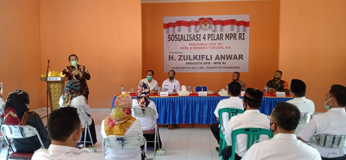 Anggota DPR-MPR RI Zulkifli Anwar Sosialisasi 4 Pilar Kebangsaan