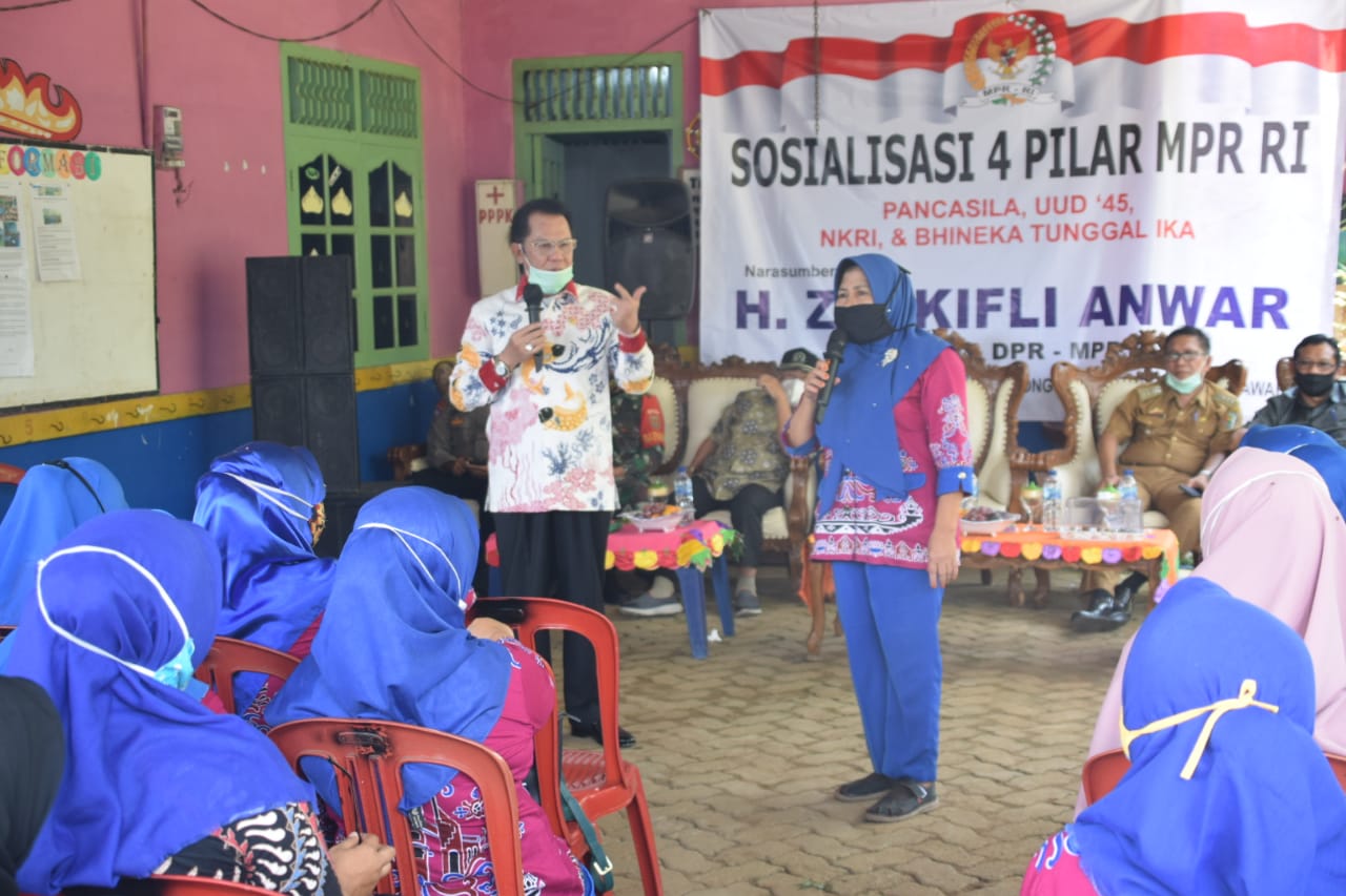 Anggota DPR-MPR RI Zulkifli Anwar Sosialisasikan 4 Pilar MPR RI