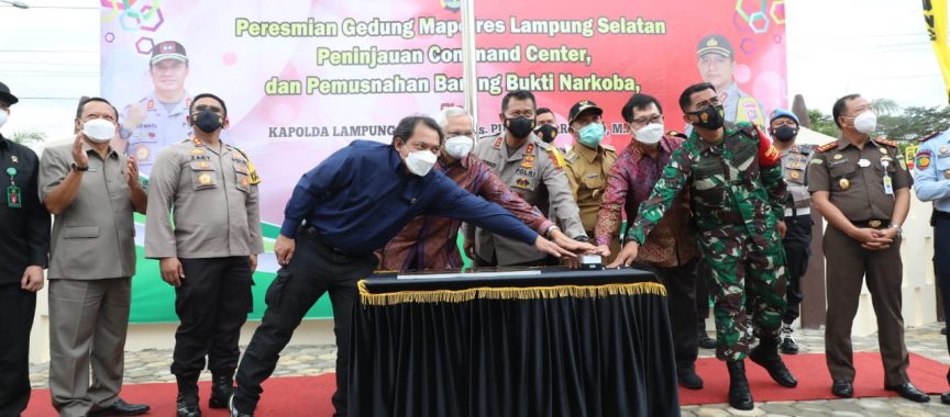 Bakar Narkoba Tandai Kepindahan Markas