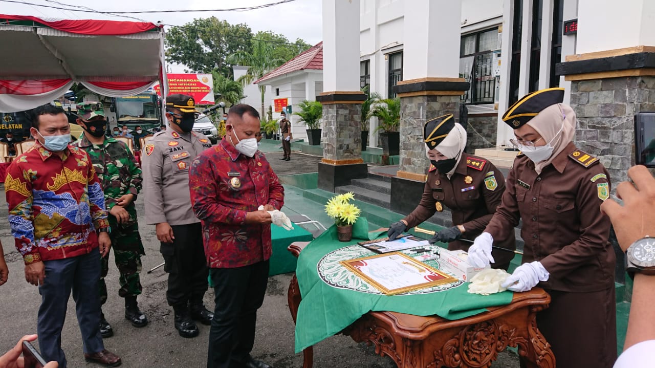 Kejari Lamsel Canangkan Zona Integritas