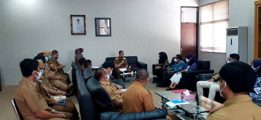 BPK RI Perwakilan Lampung Serahkan LHP ke Pemkab Lamsel