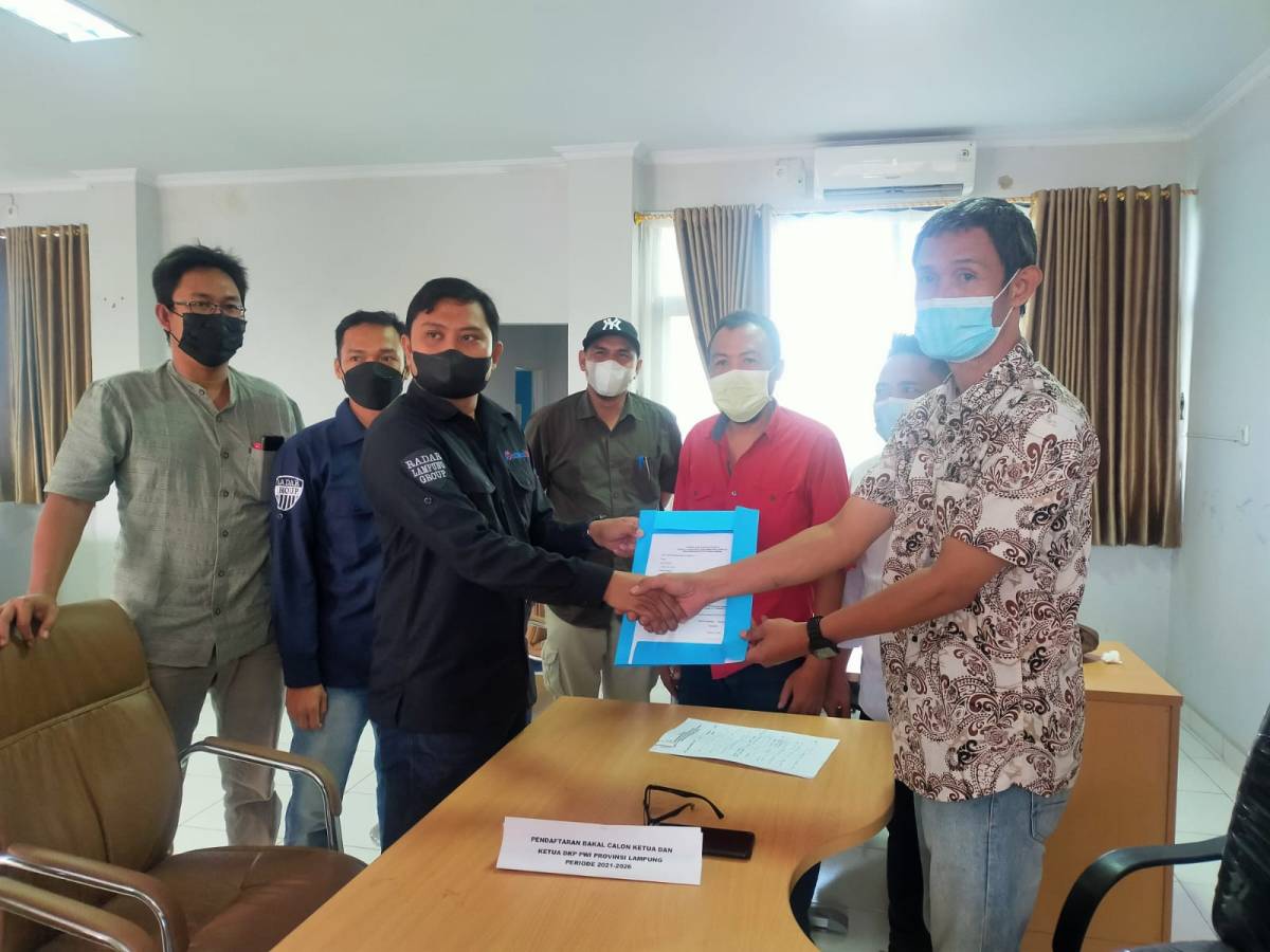 Nyalon Ketua PWI Lampung, Pemred Saburai TV Riedho Pratama Siap Fasilitasi Wartawan