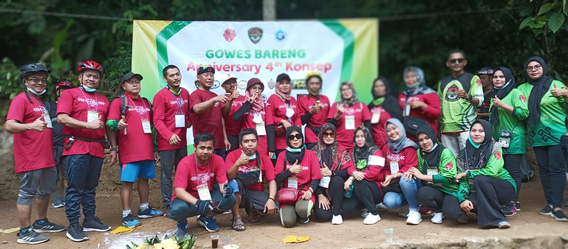 Anniv ke-4, KONSEP Jalin Silaturahmi Dengan Gowes Bareng