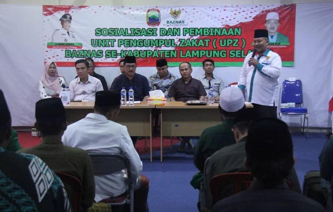 Di Hadapan Sekda Lamsel, Ketua Baznas Sebut ASN Masih Minim Bayar Infaq